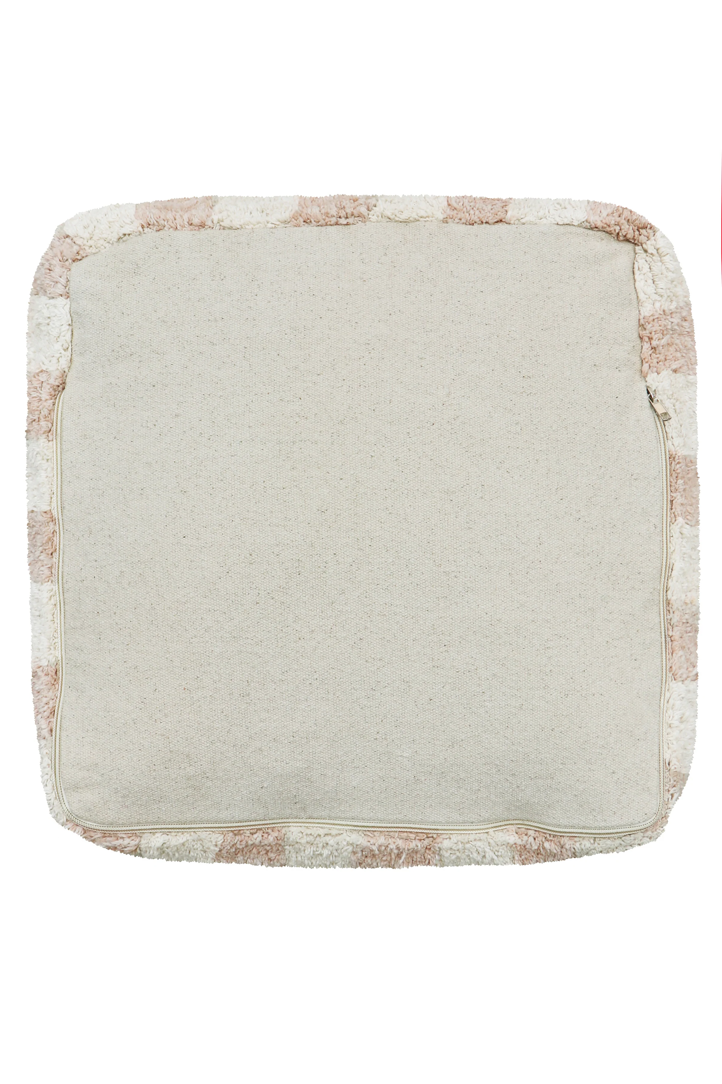 Lorena Canals Pouffe 20x40x40cm | Vichy Rose - Image 5