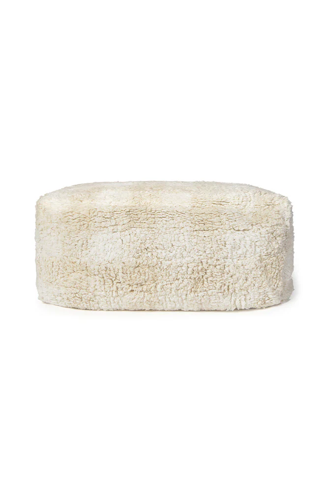Lorena Canals Pouffe | Vichy Ivory - Image 4