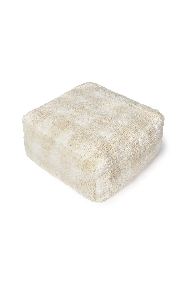 Lorena Canals Pouffe | Vichy Ivory - Image 5