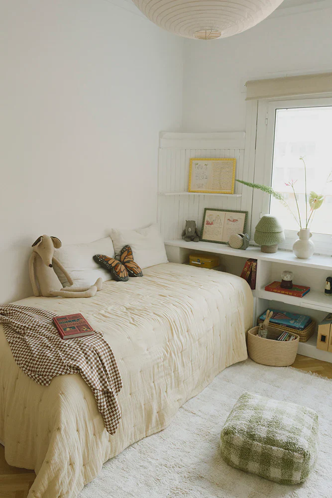 Lorena Canals Pouffe | Vichy Matcha - Image 4