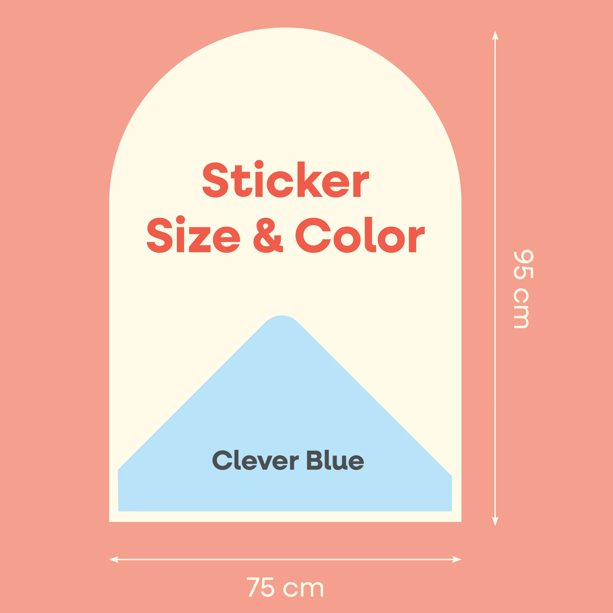 Magnetische Muursticker 95x75cm | Clever Blue - Image 4
