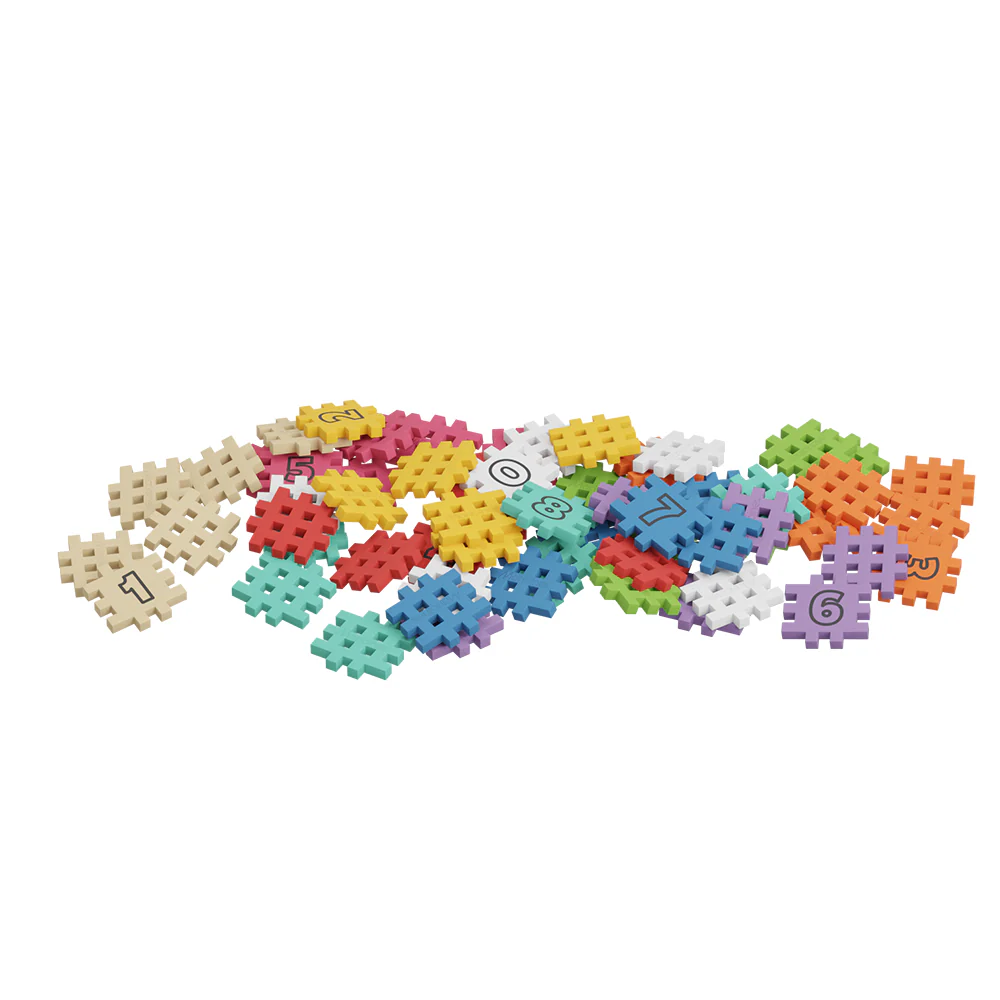 Marioinex Mini Waffle | Edu Math Cubes 60 Pcs - Image 4