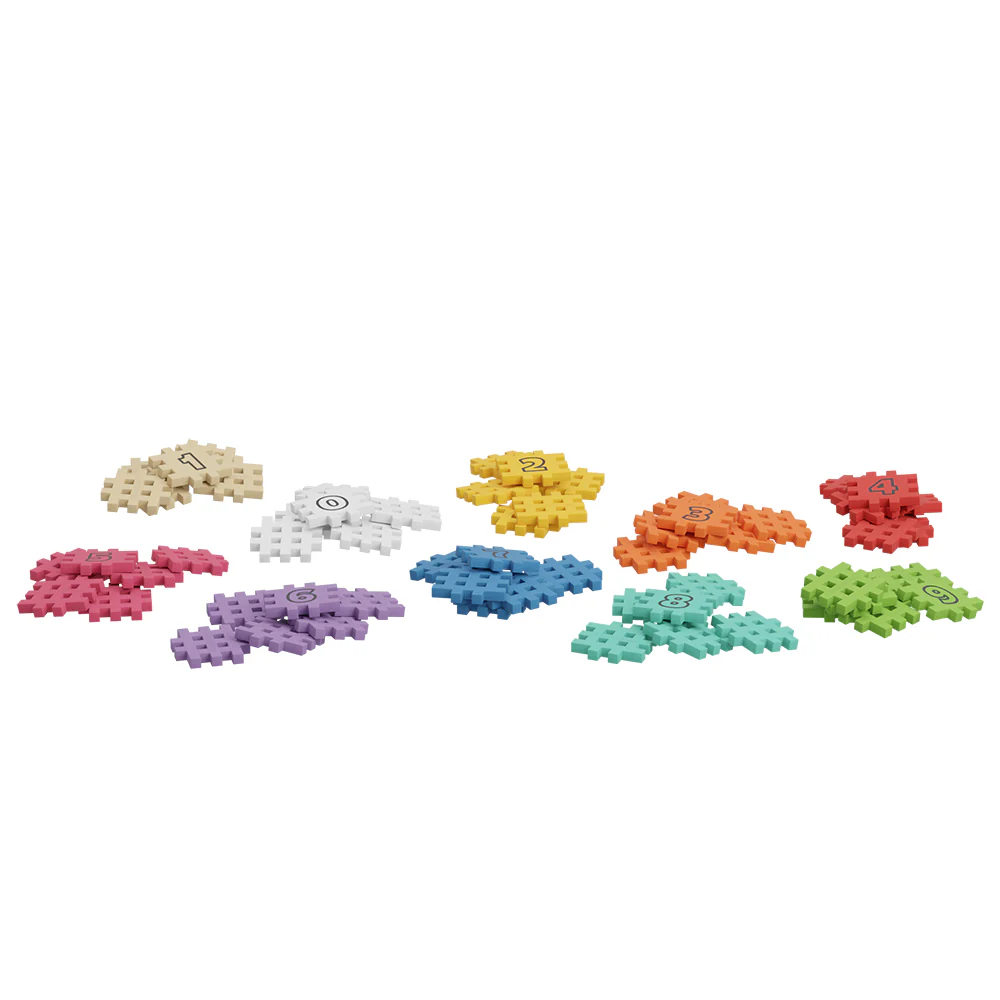 Marioinex Mini Waffle | Edu Math Cubes 60 Pcs - Image 5