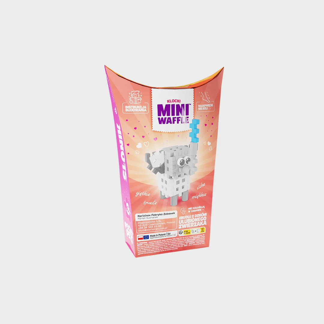 Marioinex Mini Waffle | Pocket Pets Elephant - Image 2