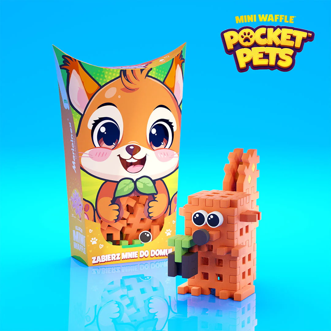 Marioinex Mini Waffle | Pocket Pets Squirrel - Image 7