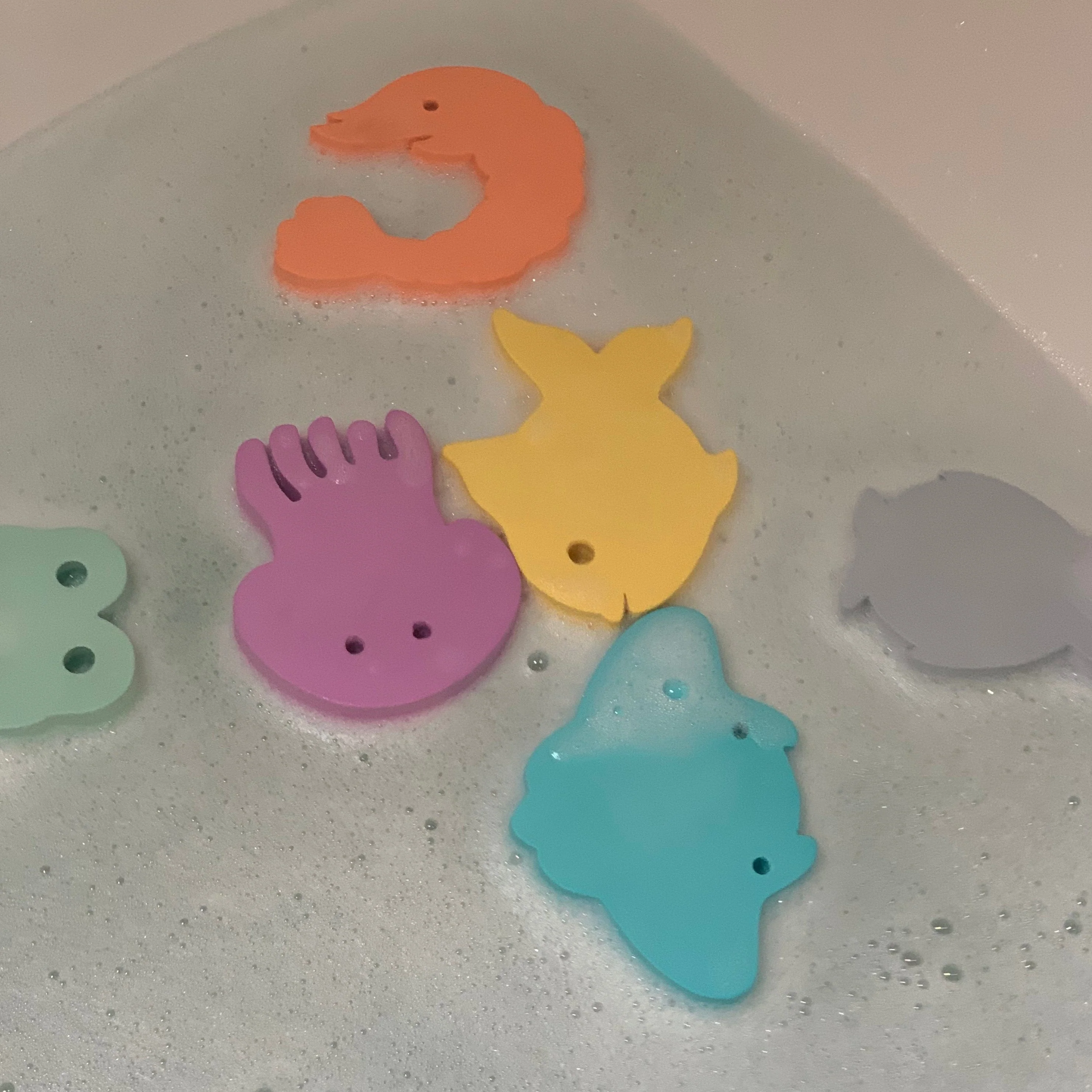 Moes Play Set 6 Foam Badspeeltjes Waterfun Jumbo - Image 2