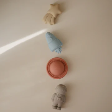 Mushie Badspeelgoed Set 4-Pack | Space - Image 2