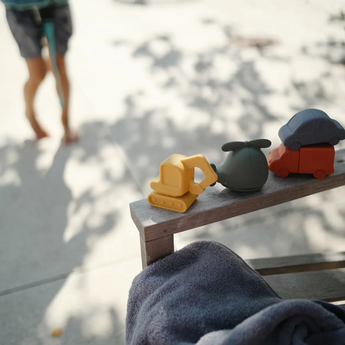 Mushie Badspeelgoed Set 4-Pack | Voertuigen - Image 4