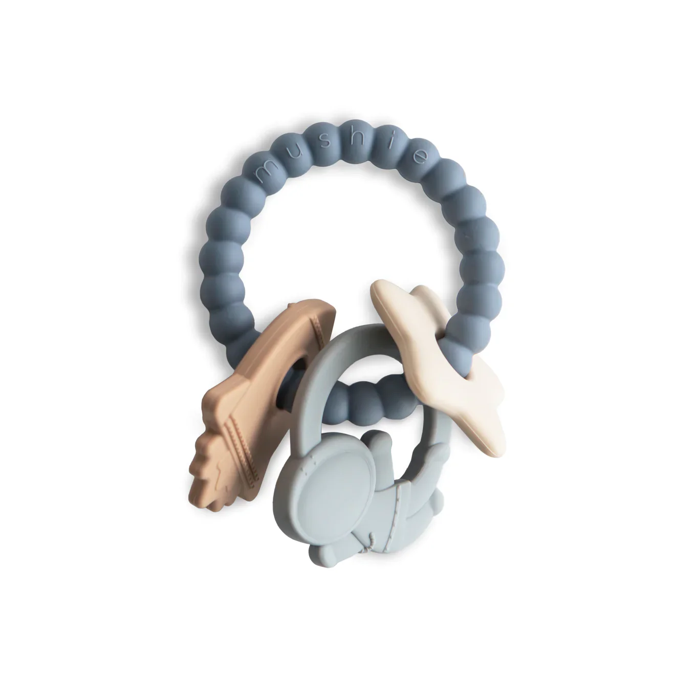 Mushie Bijtring Silicone Space Ring