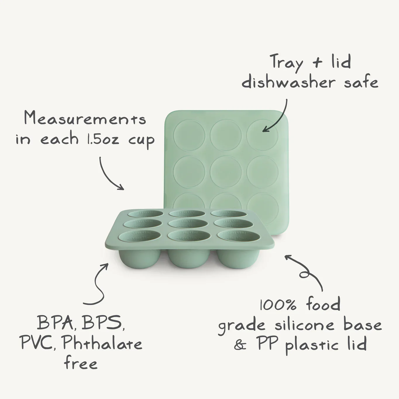 Mushie Diepvries Tray | Blush - Image 8