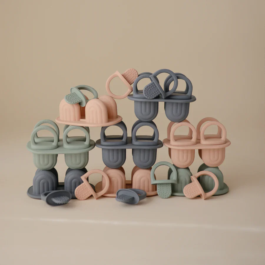 Mushie Ice Pop Tray Ijsjes | Blush - Image 5