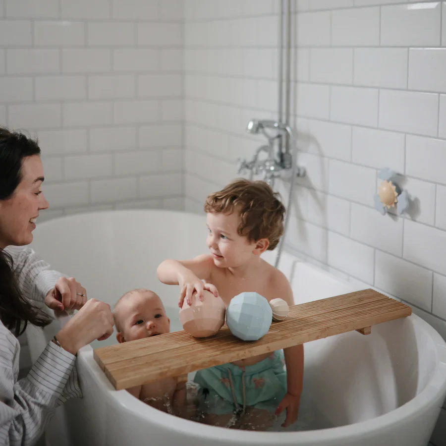 Mushie Sensorisch Speelgoed Nesting Spheres | Blush - Image 2