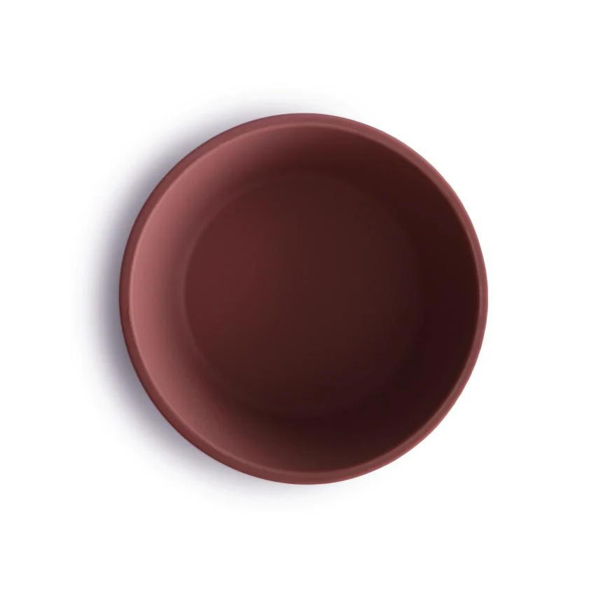 Mushie Silicone Suction Bowl | Woodchuck - Image 2