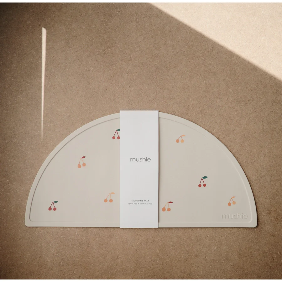 Mushie Siliconen Placemat | Cherries - Image 2