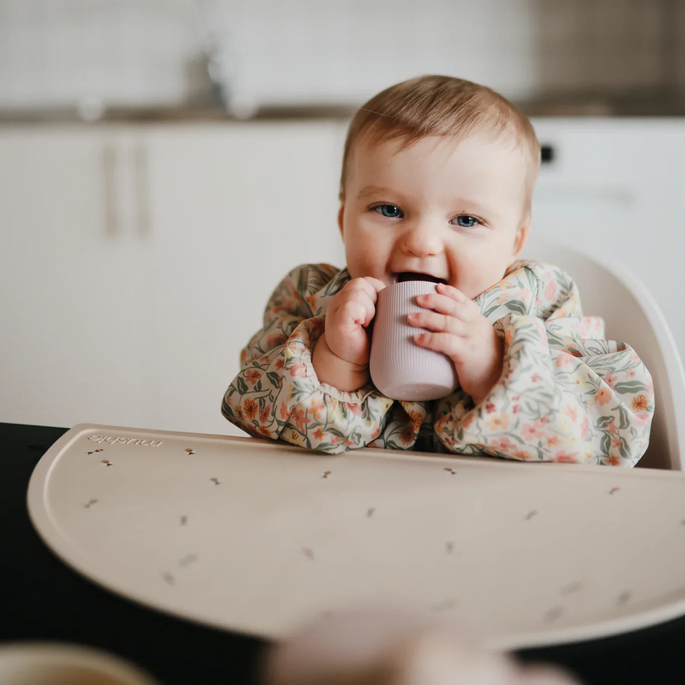 Mushie Starter Cup Drinkbeker | Soft Lilac - Image 3