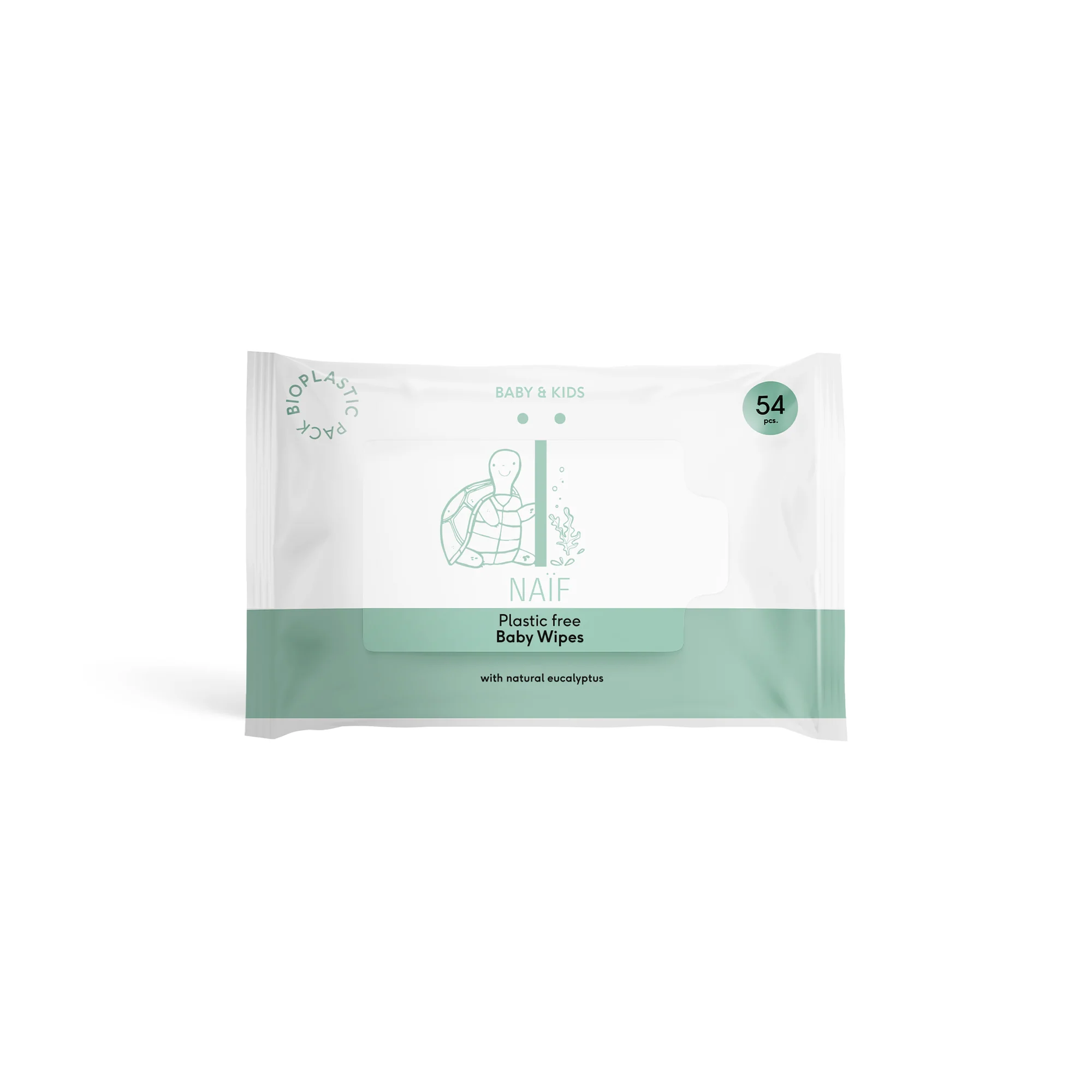 * Naïf Plastic Free Wipes Set 8 x 54 Stuks - Image 6