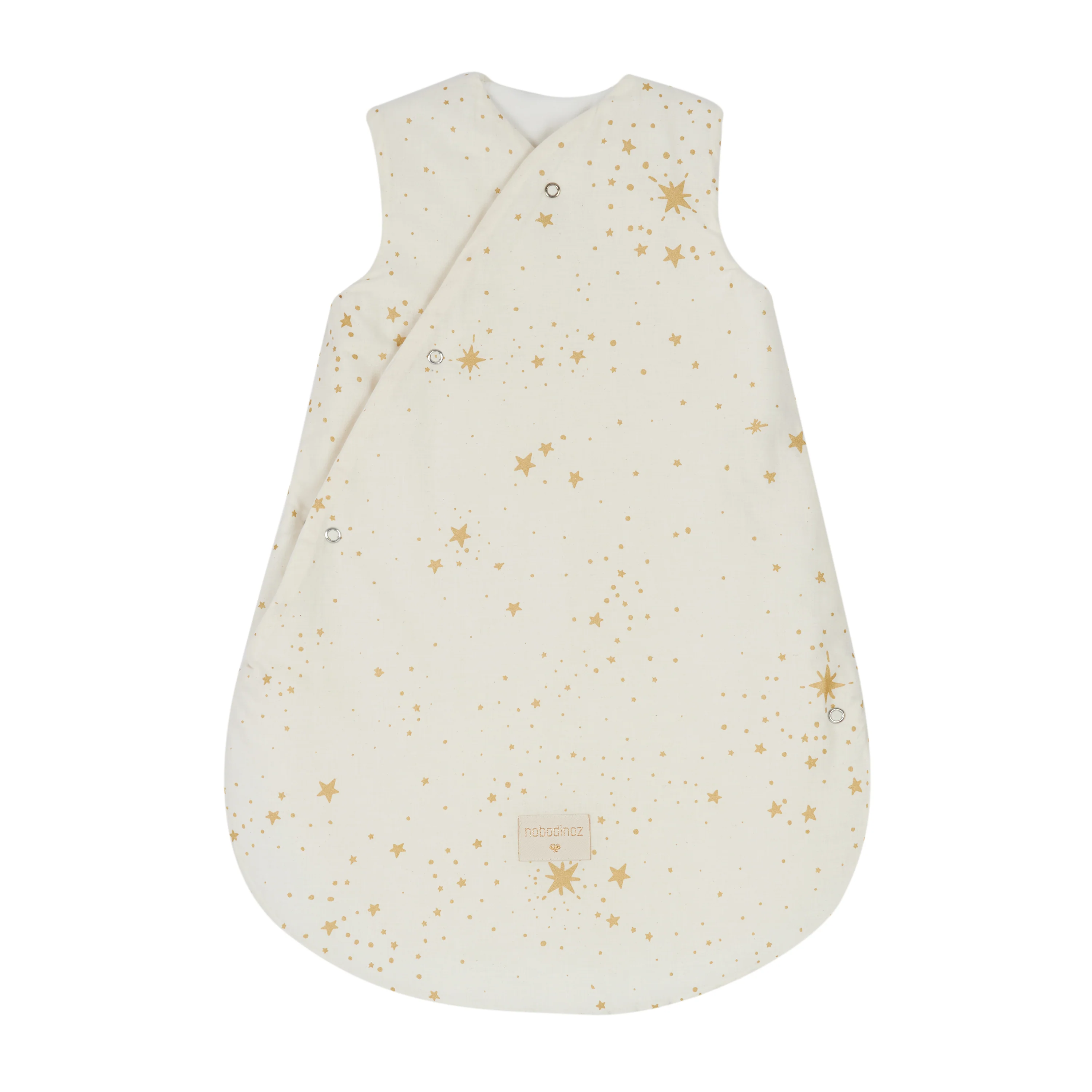 * Nobodinoz Snowy Warm Winterslaapzak 0-6M | Gold Stella / Natural