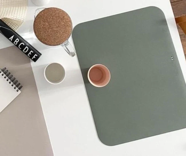* Noui Noui Placemat 43x34cm | Dusty Olive - Image 4