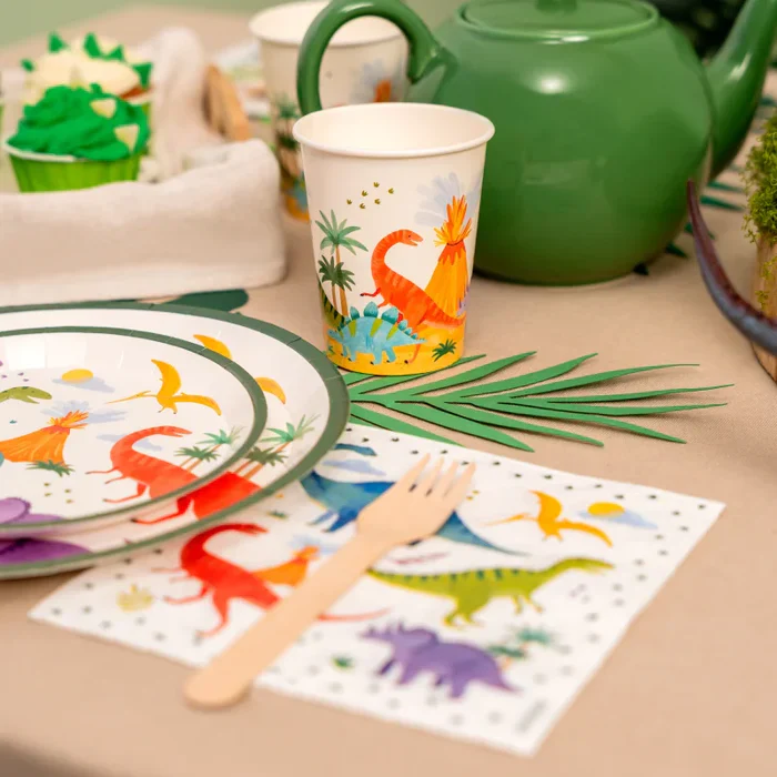 Oh Yeah Set Kartonnen Bekers 10st | Baby Dino's - Image 2