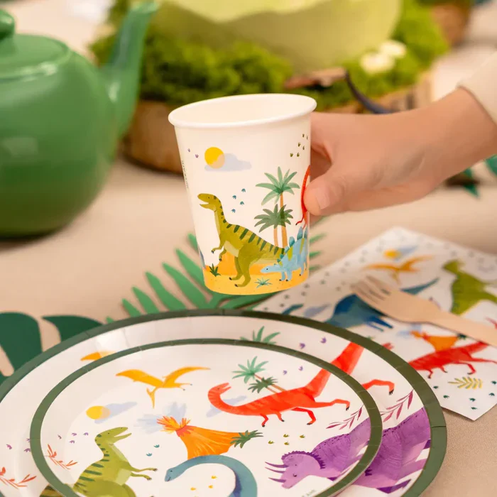 Oh Yeah Set Kartonnen Bekers 10st | Baby Dino's - Image 3