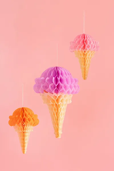 Party Deco Ice Cream Papieren Decoratie - Image 2