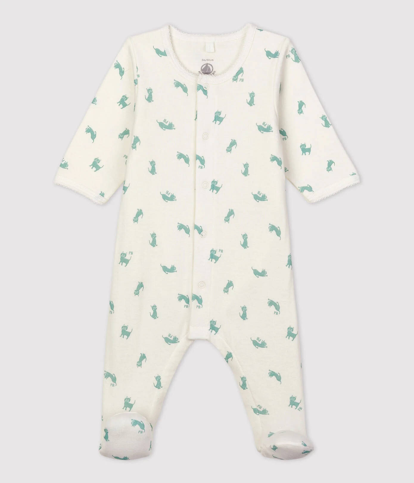 * Petit Bateau Body Pyjama Baby 9 - Image 2