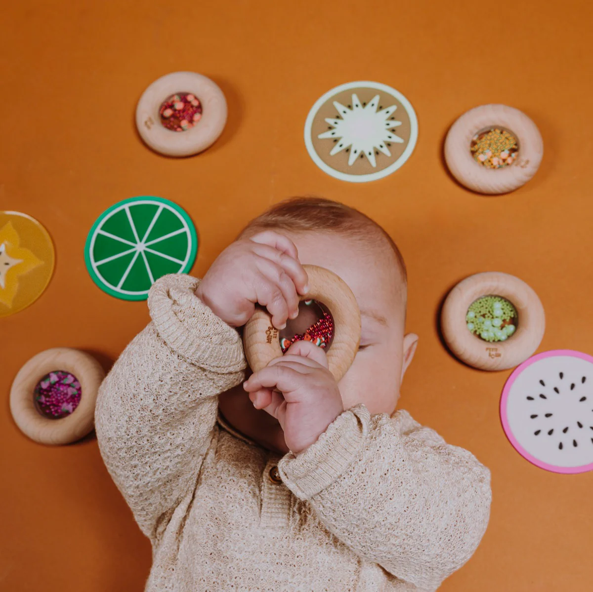 Petit Boum Sensorische Donut | Druif - Image 3