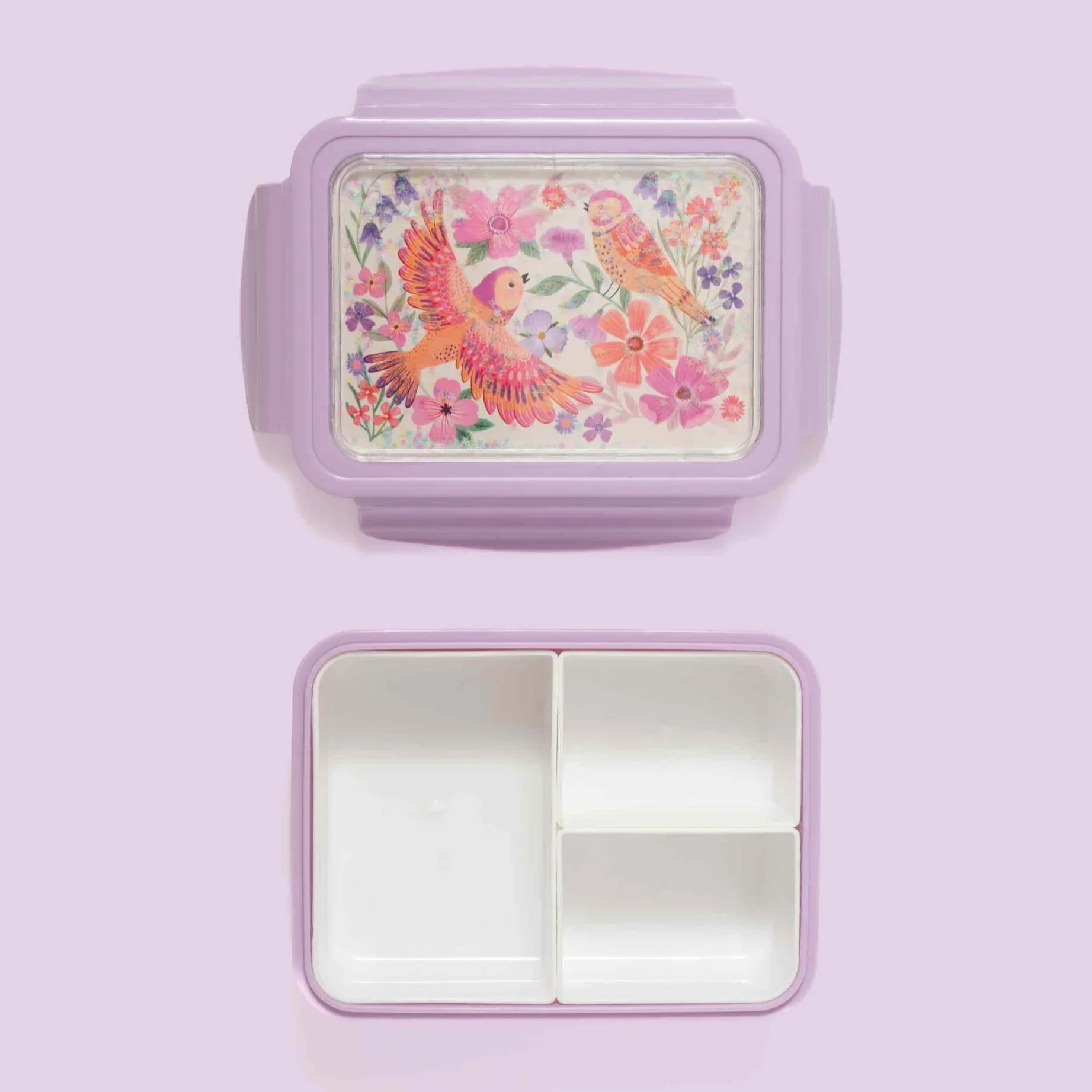 Petit Monkey Handige Bento Lunchbox Met Vakjes | Birds Of A Feather - Image 2