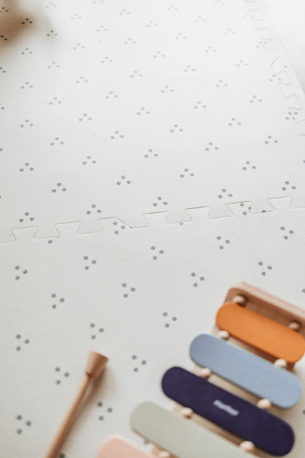 Play And Go EEVAA 2-In-1 Speeltapijt Puzzelmat & Opbergbox | Numbers / Dots - Image 14