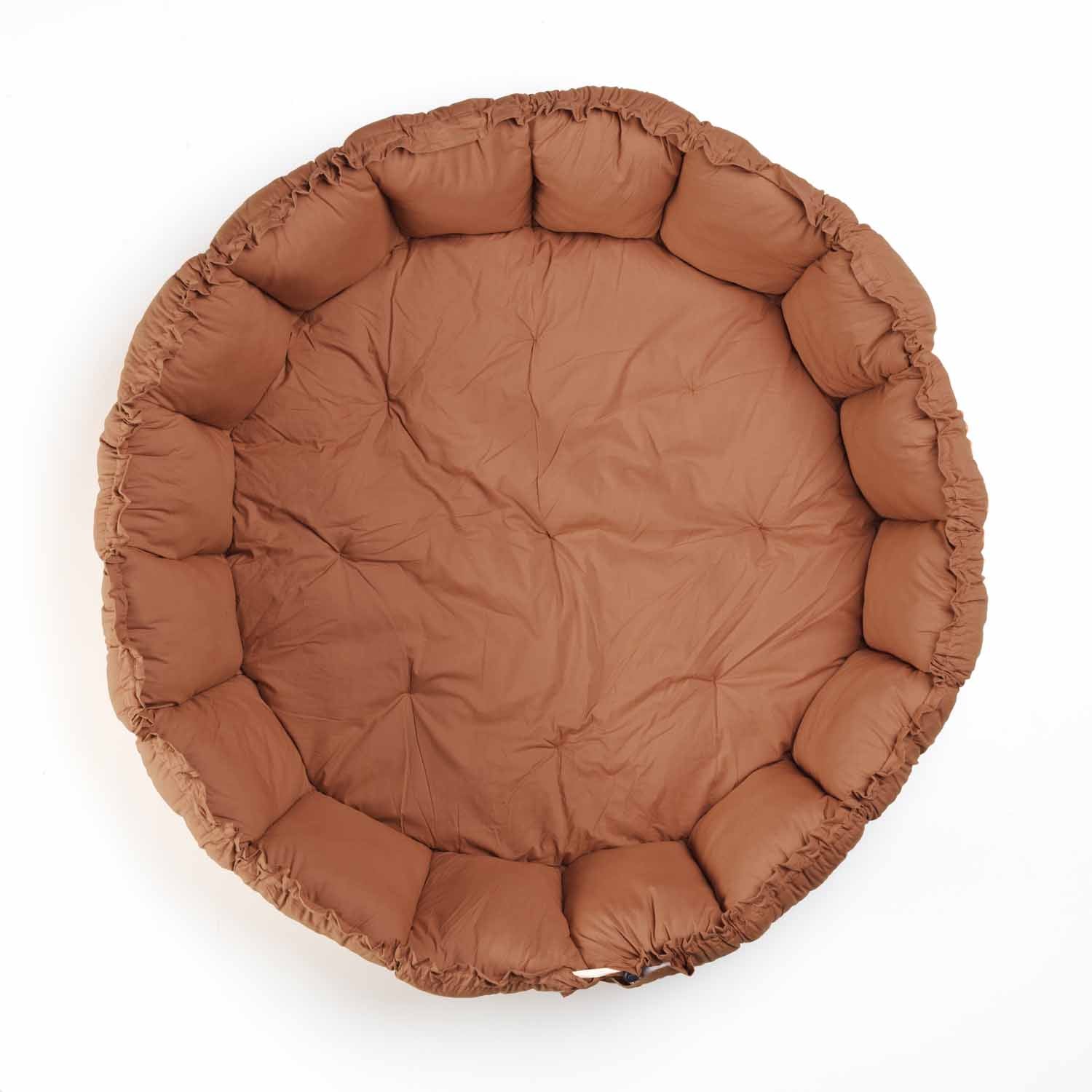 Play and go Speeltapijt Nestje Baby Bloom | Tawny Brown - Image 2