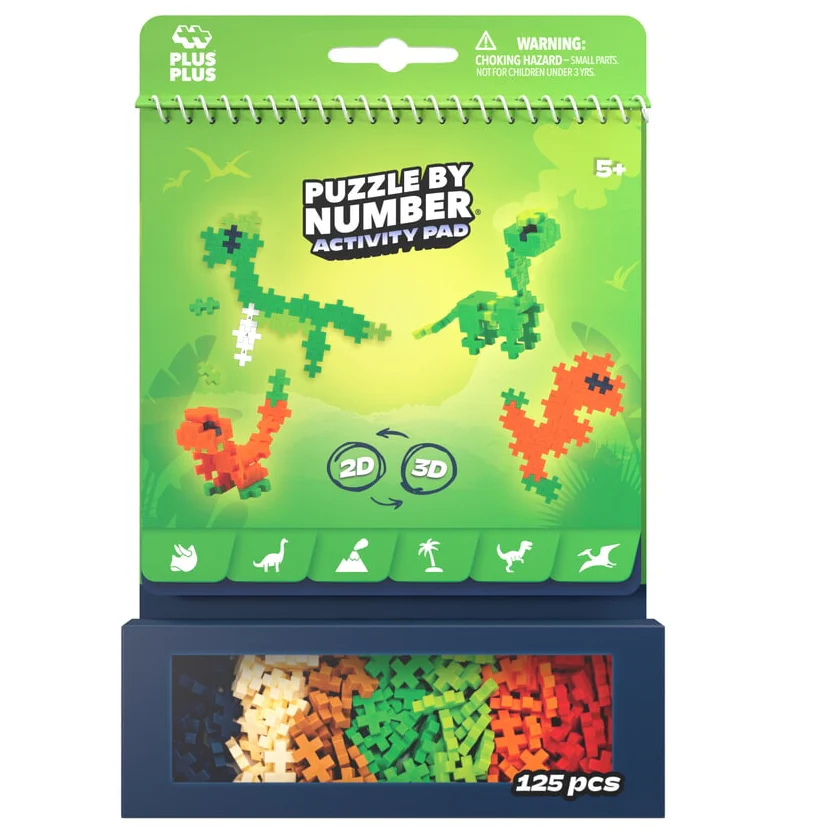 Plus Plus Activity Pad | Dino - Image 3