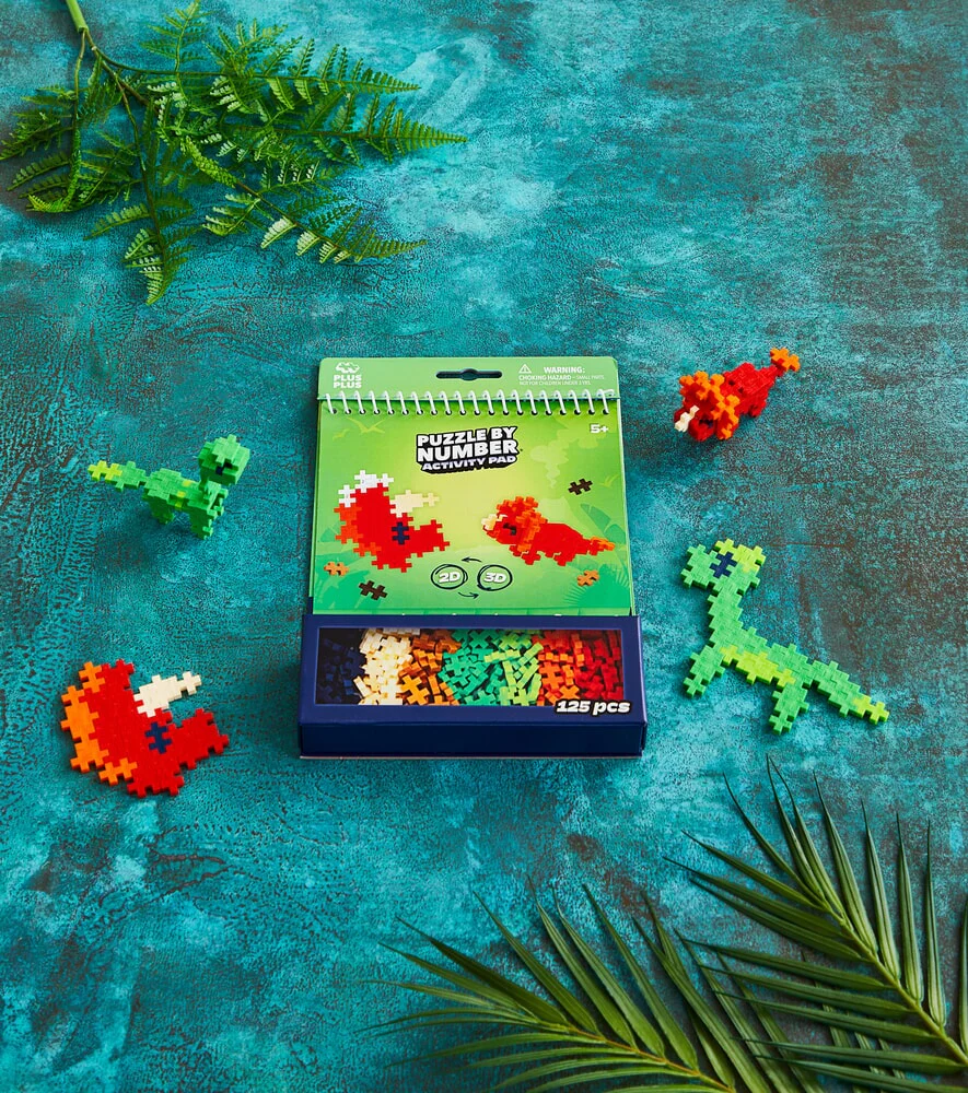 Plus Plus Activity Pad | Dino - Image 4