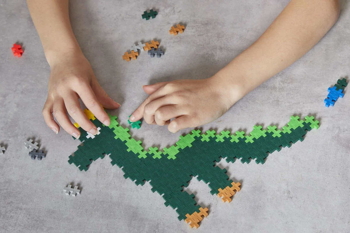 Plus Plus Learn To Build | Dino - Image 2