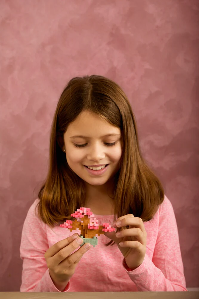 Plus Plus Plant Pack | Pink Bonsai - Image 3