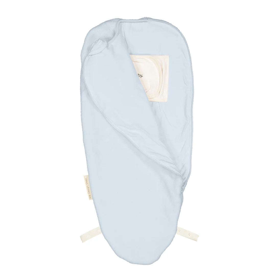 PucPuckababy Inbakerslaapzak The Original Piep 0/3 M - Teddy | Sky - Image 2
