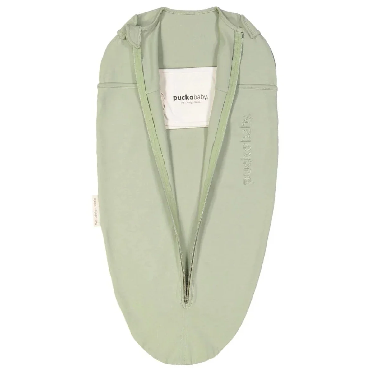 Puckababy Inbakerslaapzak The Original Mini 3/6 M - Cotton | Olive - Image 2