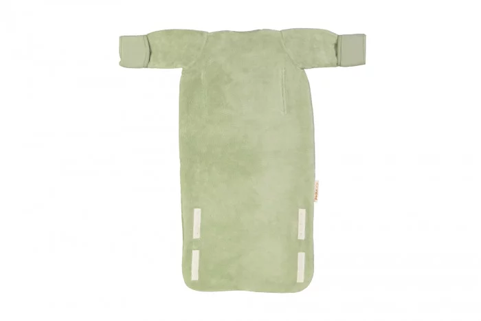 Puckababy Slaapzak The Bag Newborn < 6 M | 70 CM - Teddy | Olive - Image 3