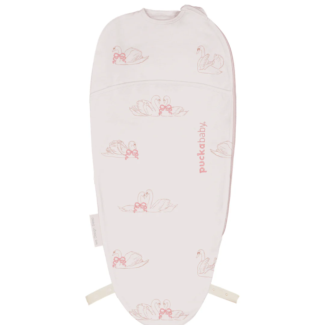 Puckababy Inbakerslaapzak The Original Piep 0/3 M - Cotton | Swans