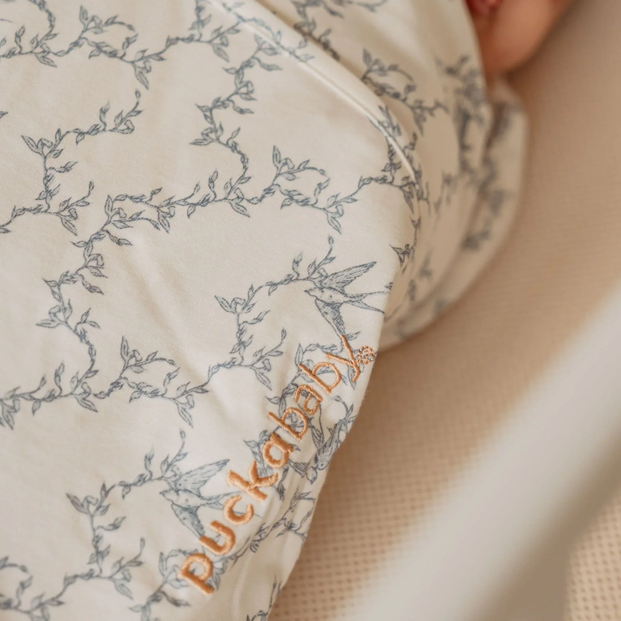 Puckababy Inbakerslaapzak The Original Piep 0/3 M - Cotton | Swallows - Image 5