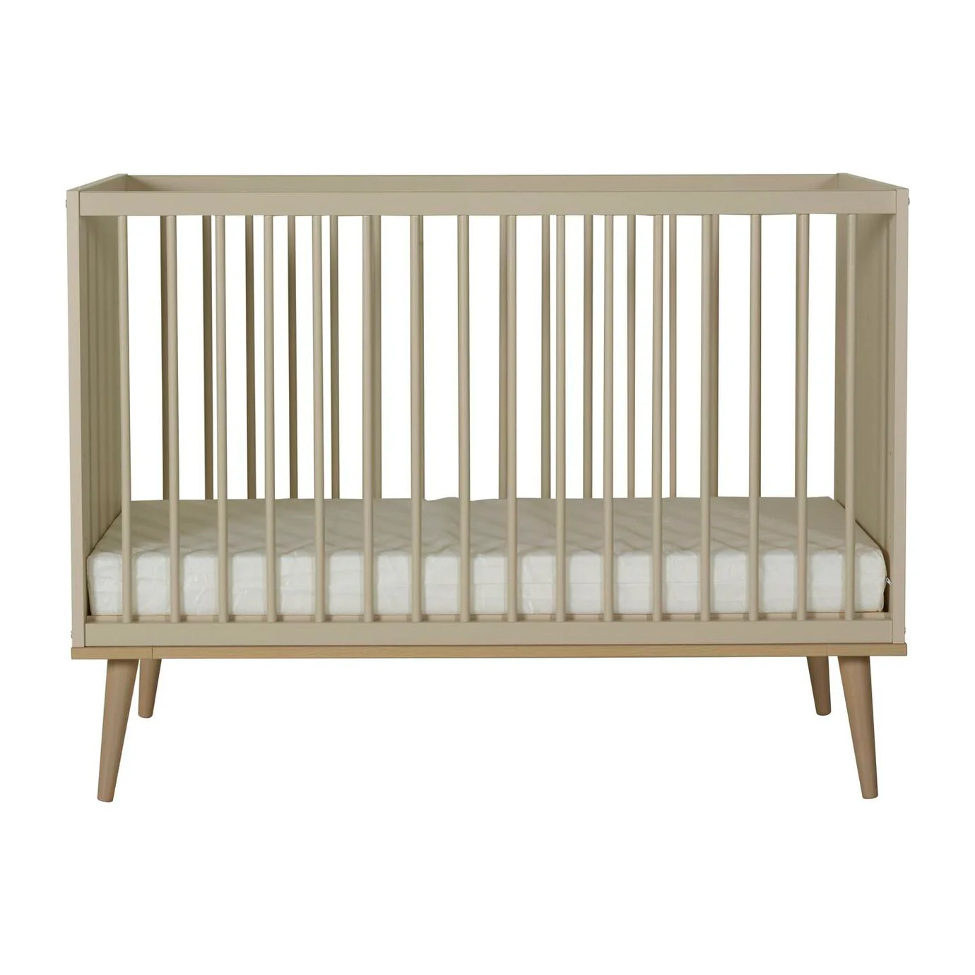 Quax Babybed Flow Bed 120x60cm | Clay