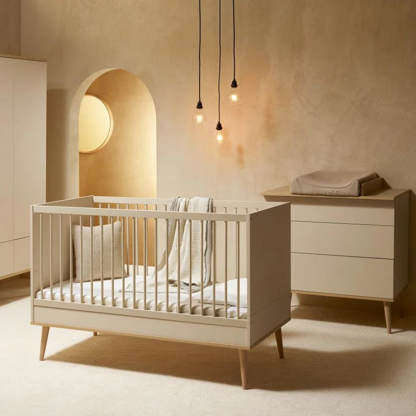 Quax Babykamer Flow 60x120cm | Clay -  XL kast - Image 2