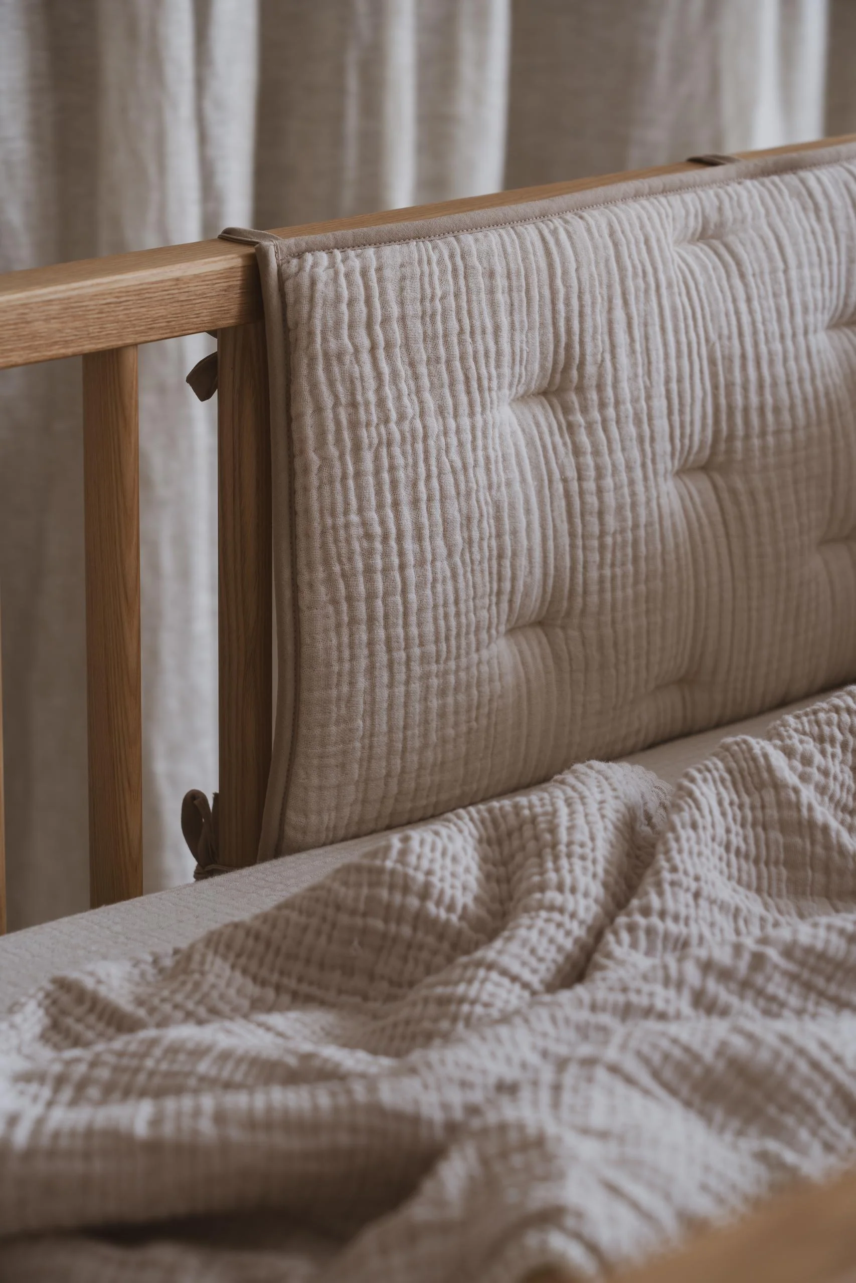 * Quax Box-/Bedbumper | Natural Clay