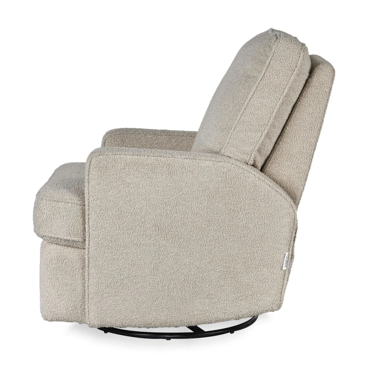Quax Swivel & Gliding Electric Recliner | Teddy Taupe - Image 4