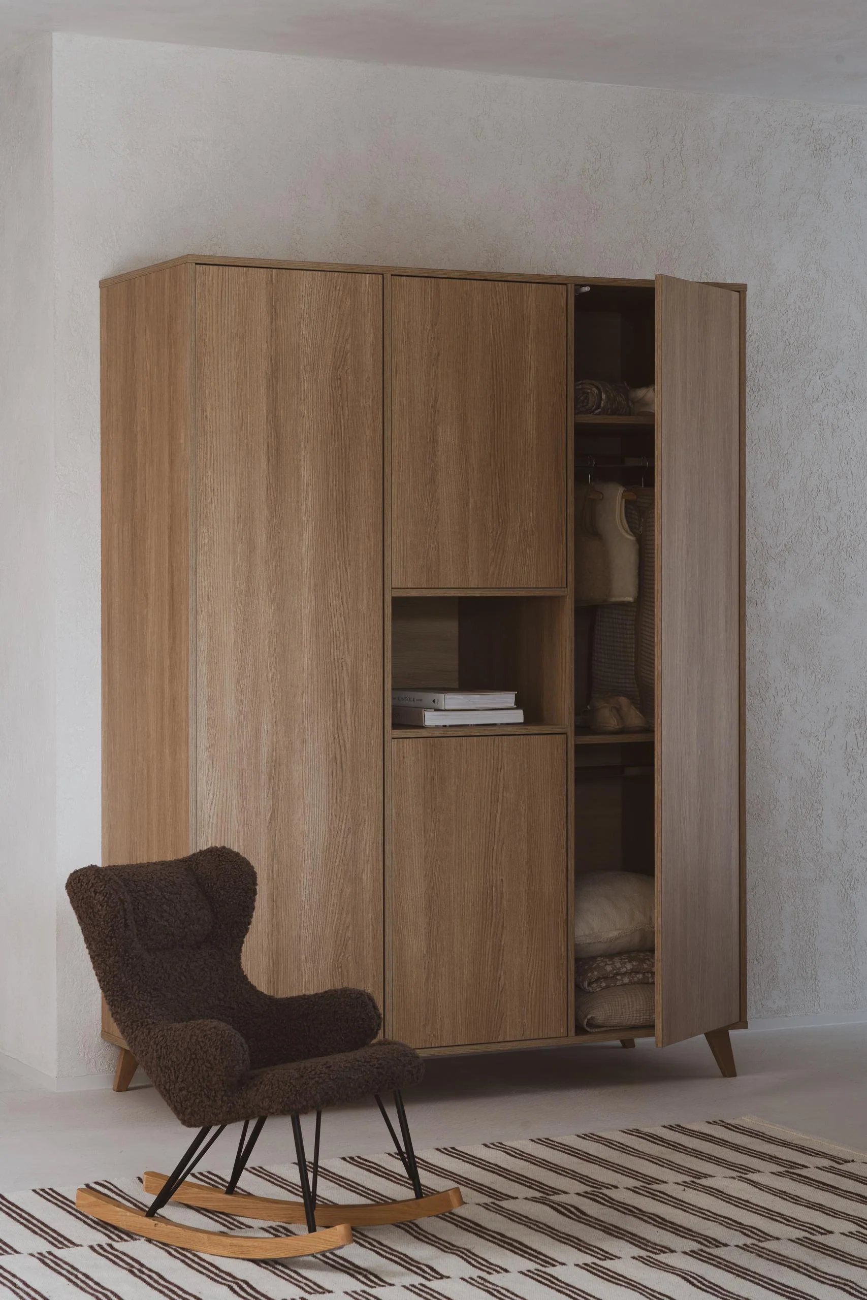 Quax XL Kast Loft 143x57x190cm I Honey Ash - Image 3