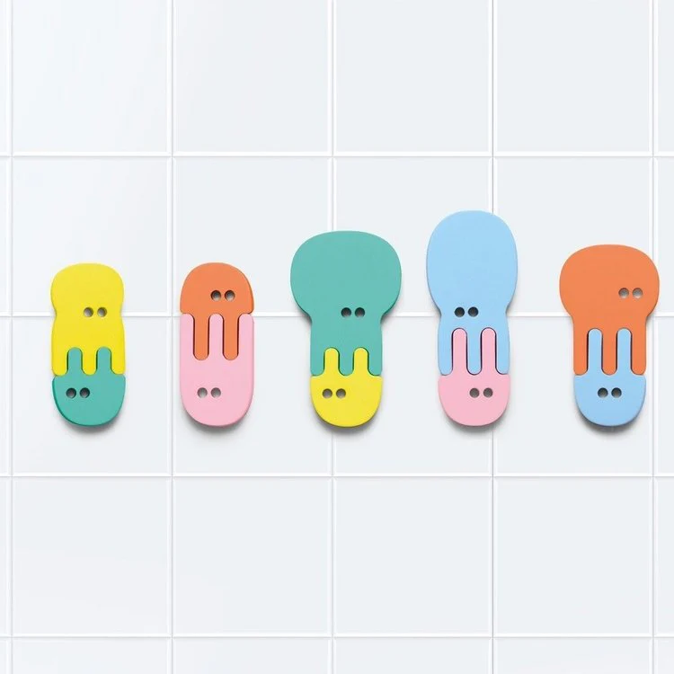 Quutopia foam badpuzzel | Jellyfish - Image 3