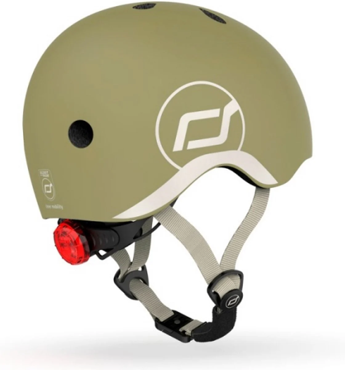 Scoot & Ride Helm XS | Olive - Image 2
