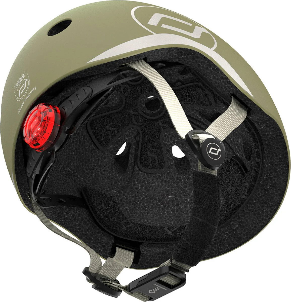 Scoot & Ride Helm XS | Olive - Image 3