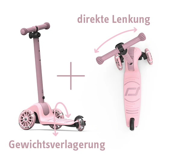 Scoot & Ride Step Highwaykick 3S | Rose - Image 2