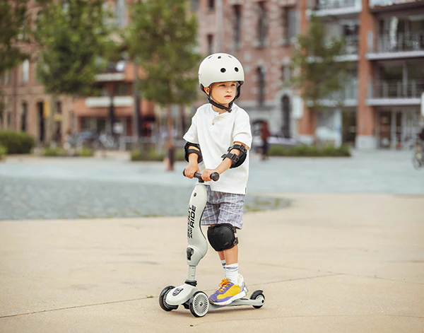 * Scoot & Ride Knie- en elleboogbeschermers | Steel - Image 6