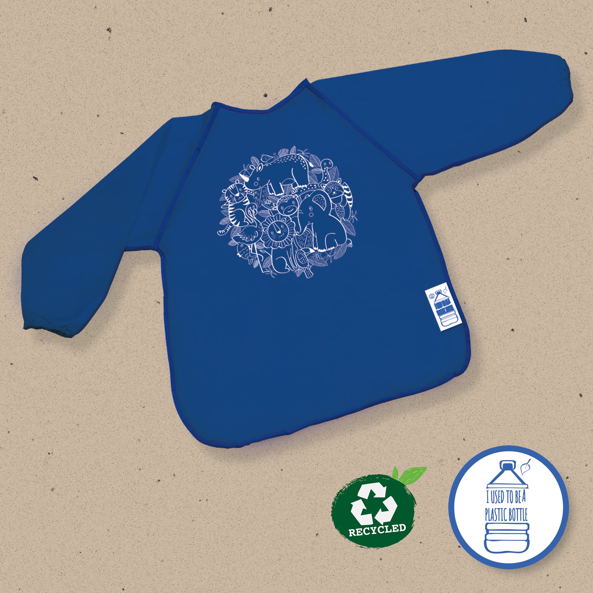 * SES Creative Eco Vingerverf Set Met Kliederschort - Image 6
